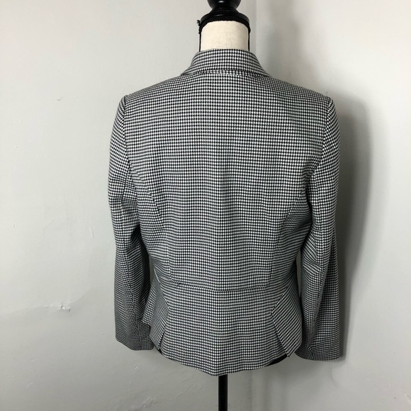 [SOLD] Worthington Houndstooth One Button Blazer - Picture 5 of 6